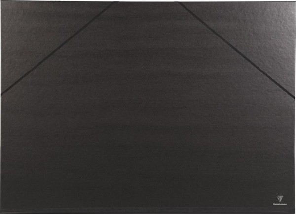 Clairefontaine Zeichnungsmappe, 520 x 720 mm, schwarz