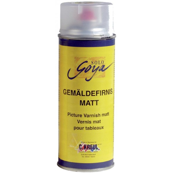 KREUL Sprühlack SOLO Goya Gemäldefirnis matt, 400 ml