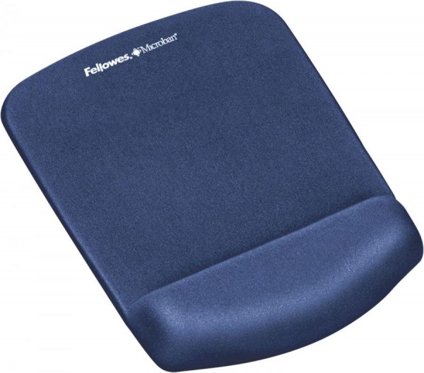 Fellowes Handgelenkauflage PlushTouch mit Mauspad, blau