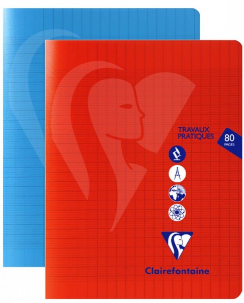 Clairefontaine Cahier travaux pratiques Mimesys,170 x 220 mm
