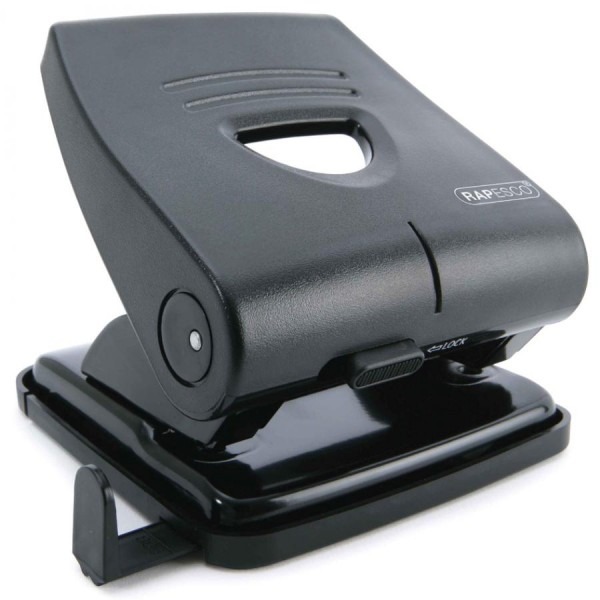 RAPESCO Locher 827-P, Stanzleistung: 30 Blatt, schwarz