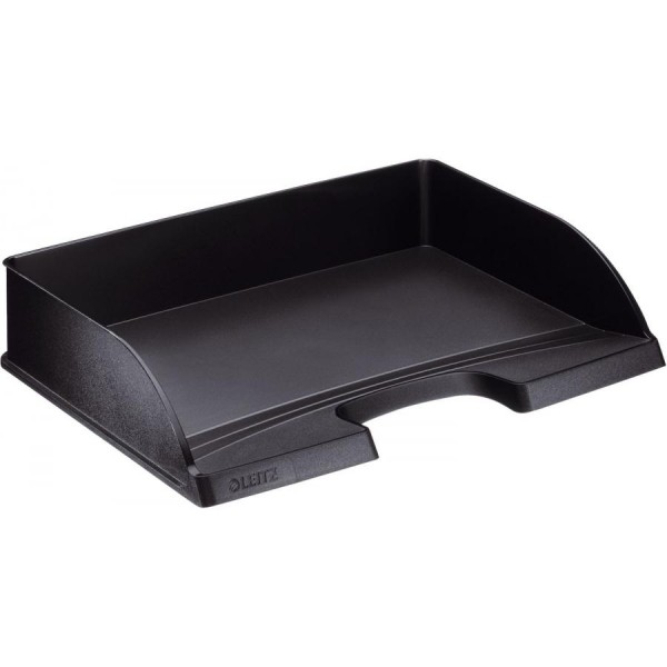 LEITZ Briefablage Plus Standard, DIN A4 quer, schwarz