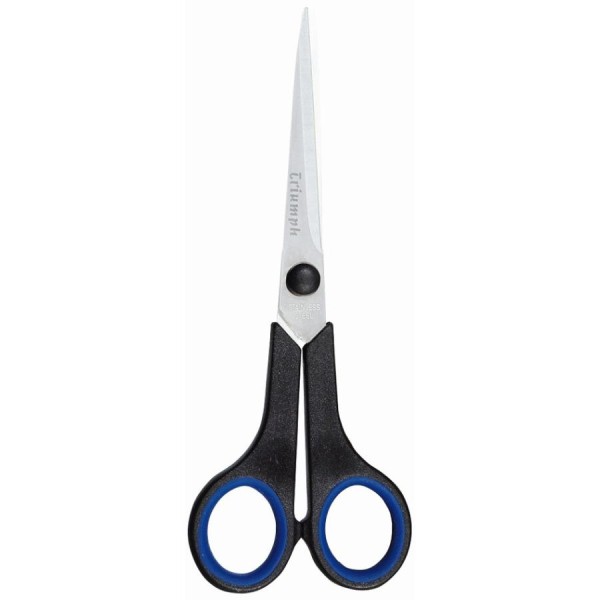 KLEIBER Bastelschere Triumph, spitz, 170 mm, schwarz/blau