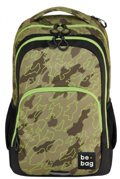herlitz Schulrucksack be.bag be.ready ´abstract camouflage´
