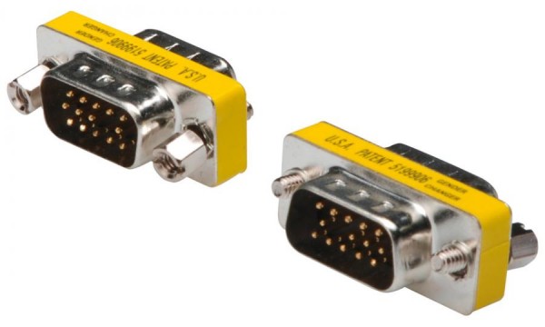 ASSMANN Mini-Gender-Changer, 15 Pol Sub-D