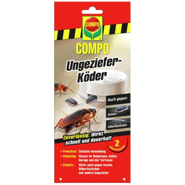 COMPO Ungeziefer-Köder, Köderdosen