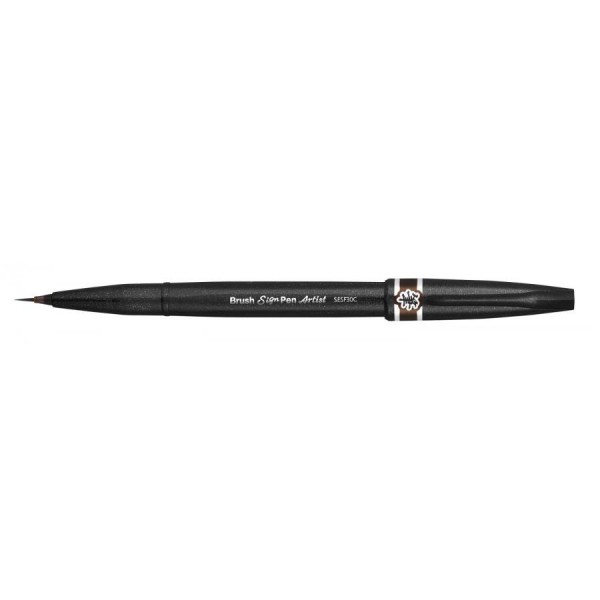 PentelArts Pinselstift Sign Pen Artist, braun