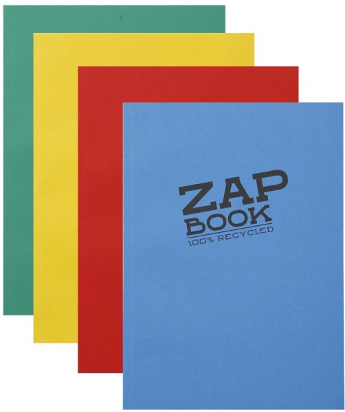 Clairefontaine Skizzenblock ZAP BOOK, DIN A4, 80 g/qm