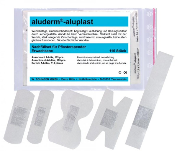 SÖHNGEN Nachfüllset für Pflasterspender "aluderm"