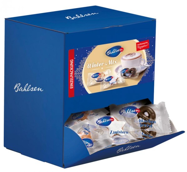 Bahlsen Winter-Mix, im Displaykarton