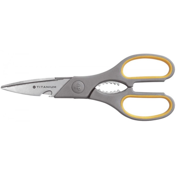 WESTCOTT Schere Titanium Super Multi, spitz, gerade, 210 mm