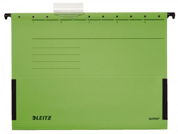LEITZ ALPHA Hängetasche, A4, mit Fröschen, grün