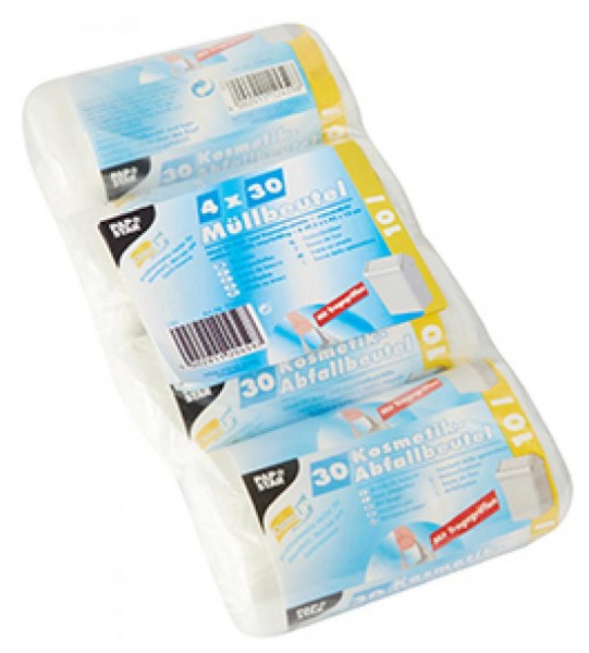 PAPSTAR Mülleimerbeutel HDPE, 10 Liter, transparent
