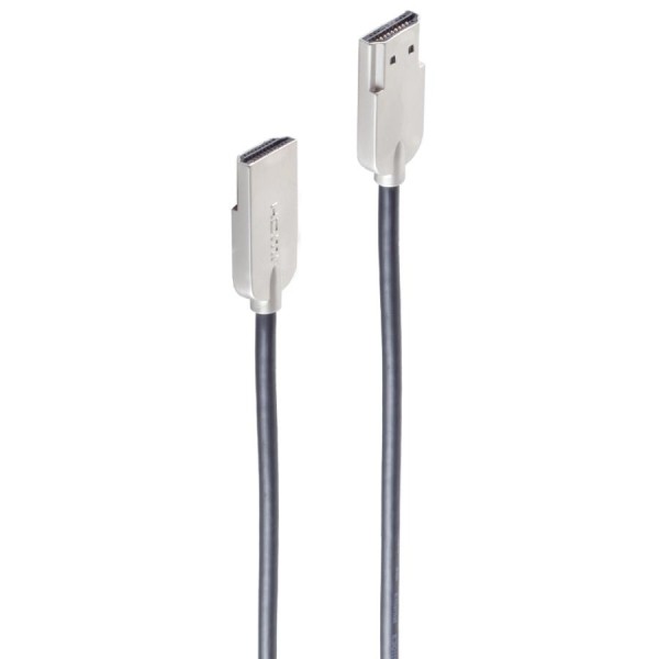 shiverpeaks BASIC-S Slim-HDMI Kabel, HDMI-A Stecker, 1,0 m