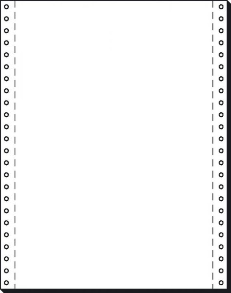 sigel DIN-Computerpapier endlos, 240 mm x 12´ (30,48 cm)