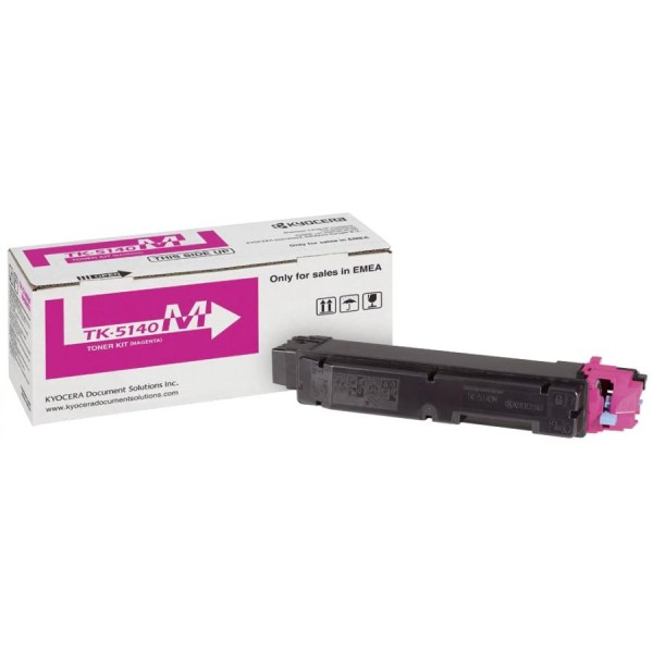 Original Toner Kit für KYOCERA/mita P-6130, magenta (TK-5140M)(1T02NRBNL0)