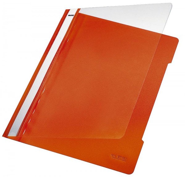 LEITZ Schnellhefter Standard, DIN A4, PVC, orange