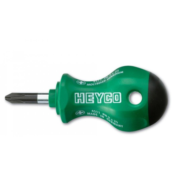 HEYCO Kreuzschlitzschraubendreher, PH 4, Molybdän/Vanadium