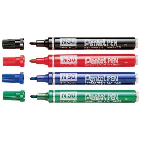 Pentel Permanent Marker N50, violett, Rundspitze