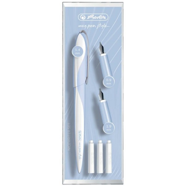 herlitz Kalligraphie-Set my.pen Nicewriter ´Light Blue´