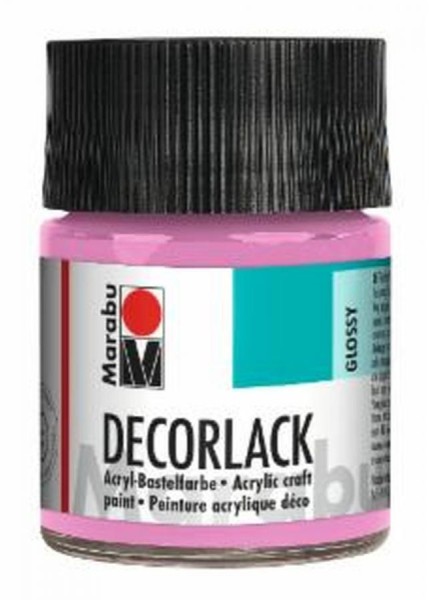 Marabu Acryllack ´Decorlack´, pink, 50 ml, im Glas