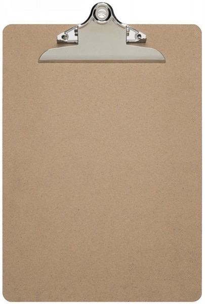 MAUL Klemmbrett MAULclassic, Hartfaser-Holz, A4 hoch