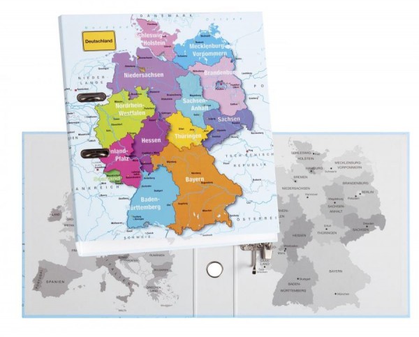 PAGNA Motivordner ´Deutschland´, DIN A4, Rückenbreite: 75mm