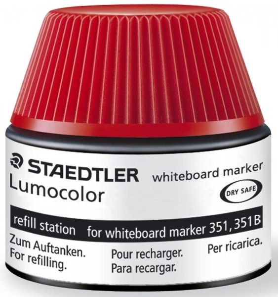 STAEDTLER Lumocolor Refill-Station 488 51, rot