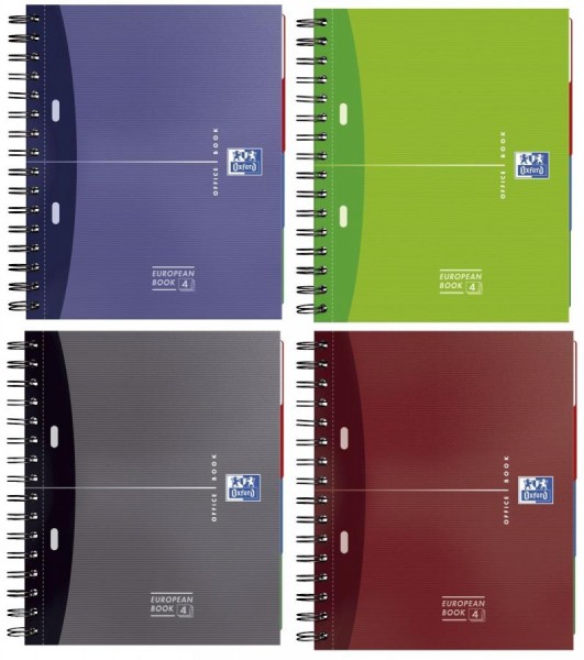 Oxford Office Collegeblock European Book 4, DIN A4+, kariert