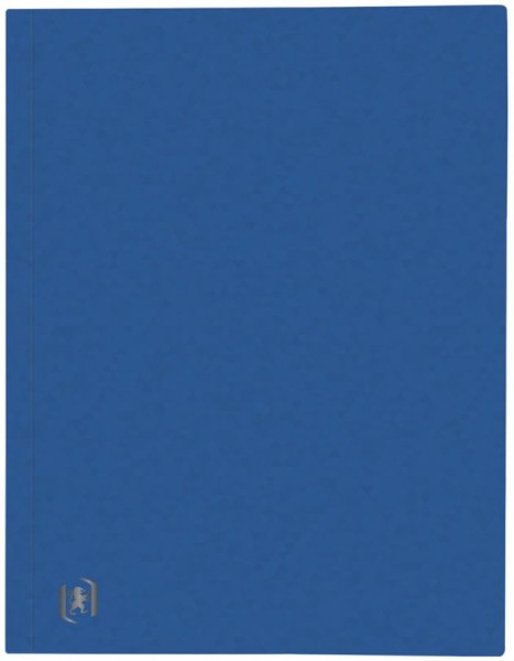 Oxford Aktendeckel Top File+, DIN A4, blanko, blau