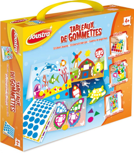 Joustra Stickerbilder STICKER BOARDS, 33-teilig