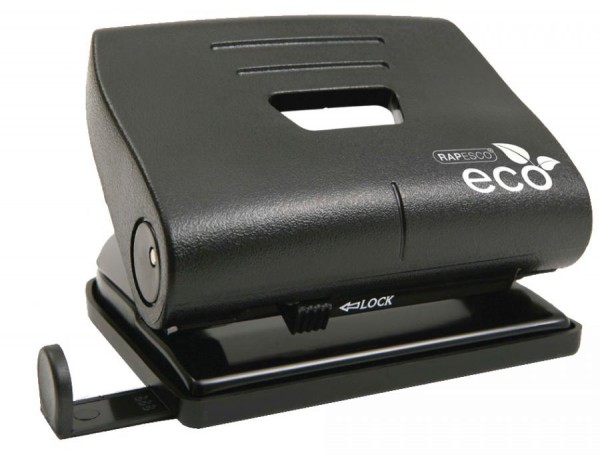 RAPESCO Locher Eco Medium, Stanzleistung: 22 Blatt, schwarz