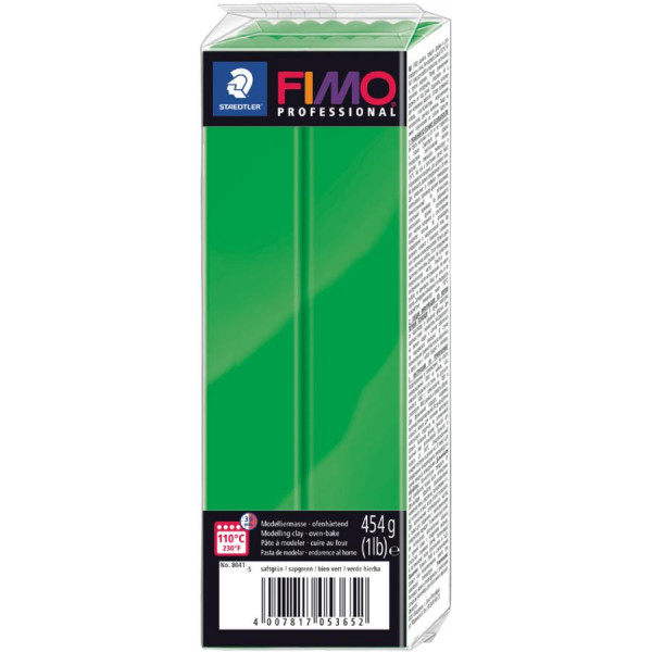 FIMO PROFESSIONAL Modelliermasse, saftgrün, 454 g
