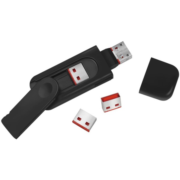 LogiLink USB Sicherheitsschloss, 1x Schlüssel / 4x Schlösser