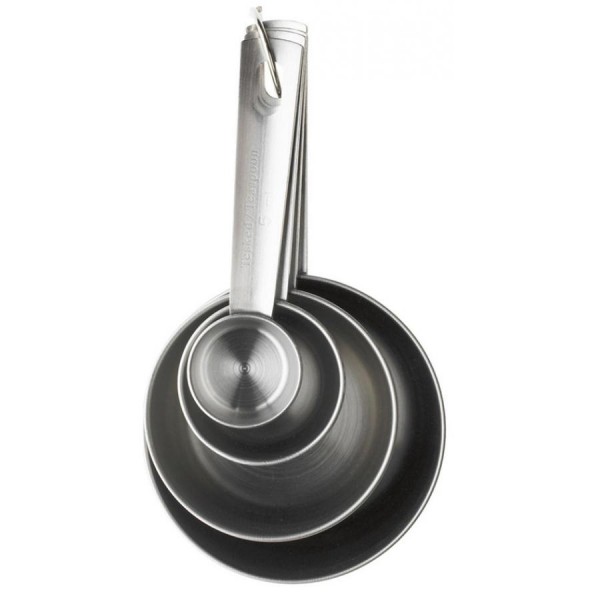 GastroMax Messlöffel, Edelstahl, 4er Set
