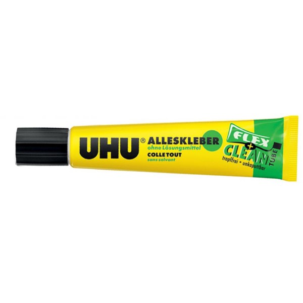 UHU Alleskleber FLEX + CLEAN, lösemittelfrei, 20 g