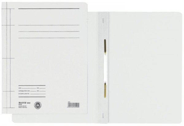 LEITZ Schnellhefter Rapid, DIN A4, Manilakarton, weiß