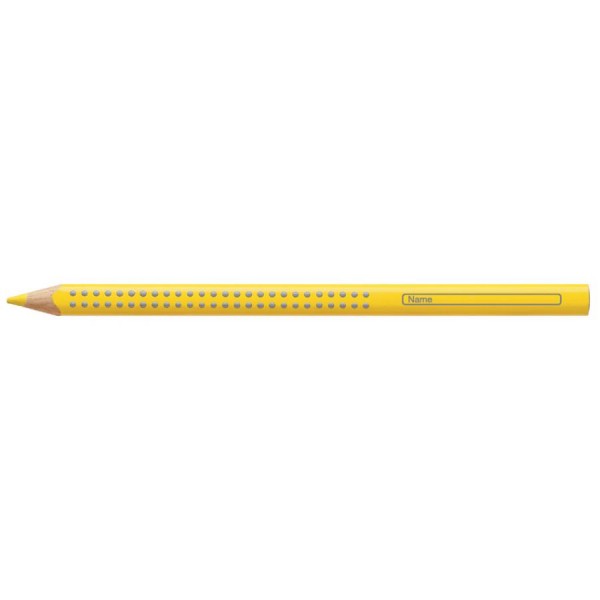 FABER-CASTELL Dreikant-Buntstift Jumbo GRIP, silber