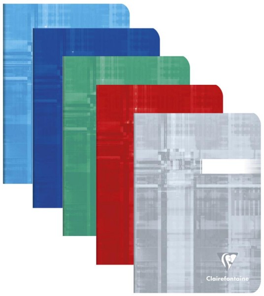 Clairefontaine Carnet piqûre, 148 x 210 mm, ligné 8 mm