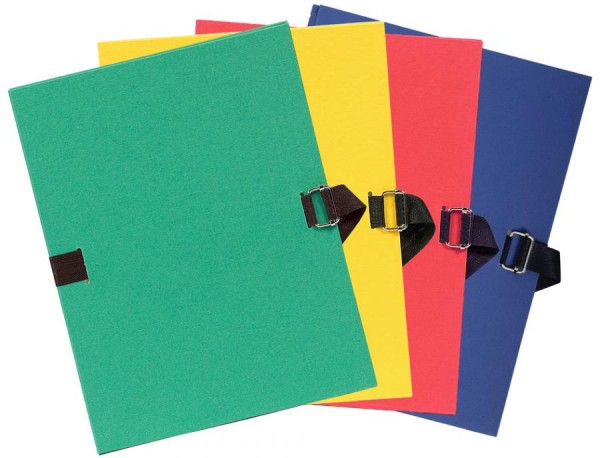 EXACOMPTA Dokumentenmappe, DIN A4, Karton, farbig sortiert