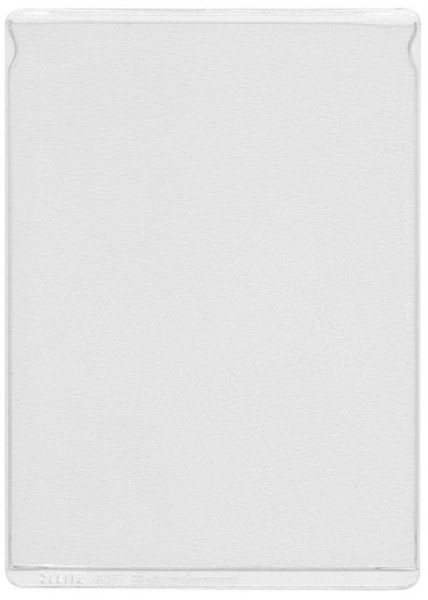 LEITZ Ausweishülle, PVC, 1-fach, 0,17 mm, Format: DIN A7