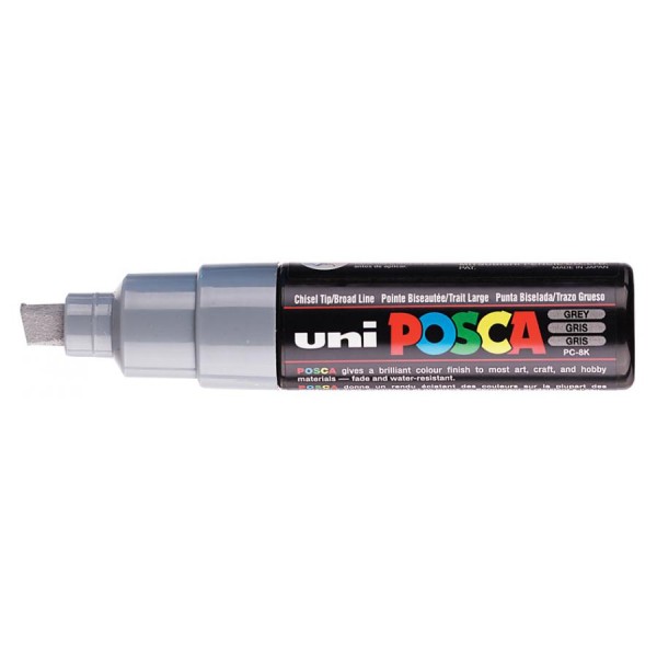 uni-ball Pigmentmarker POSCA (PC-8K), grau