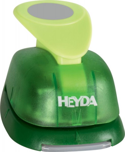 HEYDA Motivstanzer XXL ´Herz´, Farbe: grün