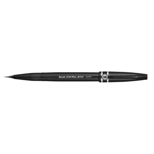 PentelArts Pinselstift Sign Pen Artist, schwarz