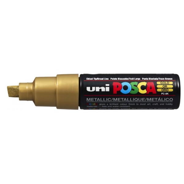 uni-ball Pigmentmarker POSCA (PC-8K), gold