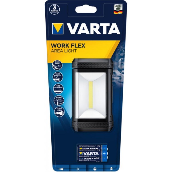 VARTA Arbeitsleuchte ´Work Flex Area Light´, 3AA