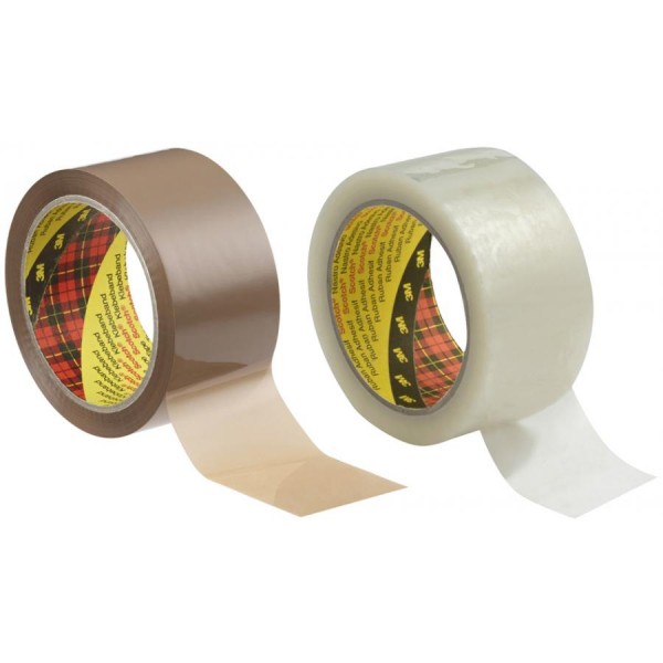 3M Scotch Verpackungsklebeband 371, PP, 38 mm x 66 m, braun