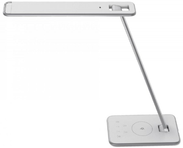 UNiLUX LED-Tischleuchte JAZZ, weiß / metallgrau