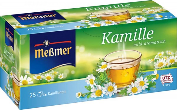 Meßmer Tee ´Kamille´, mild-aromatisch, 25er Packung