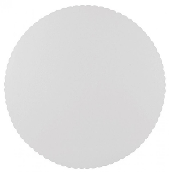 PAPSTAR Tortenunterlage ´pure´, rund, 280 mm, weiß, 6er